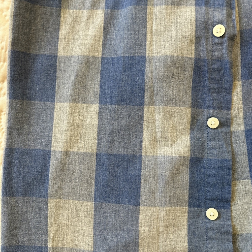 Jack Spade Men's Small Plaid Multicolor Button-Down Shirt Casual Lightweight - Picture 6 of 8